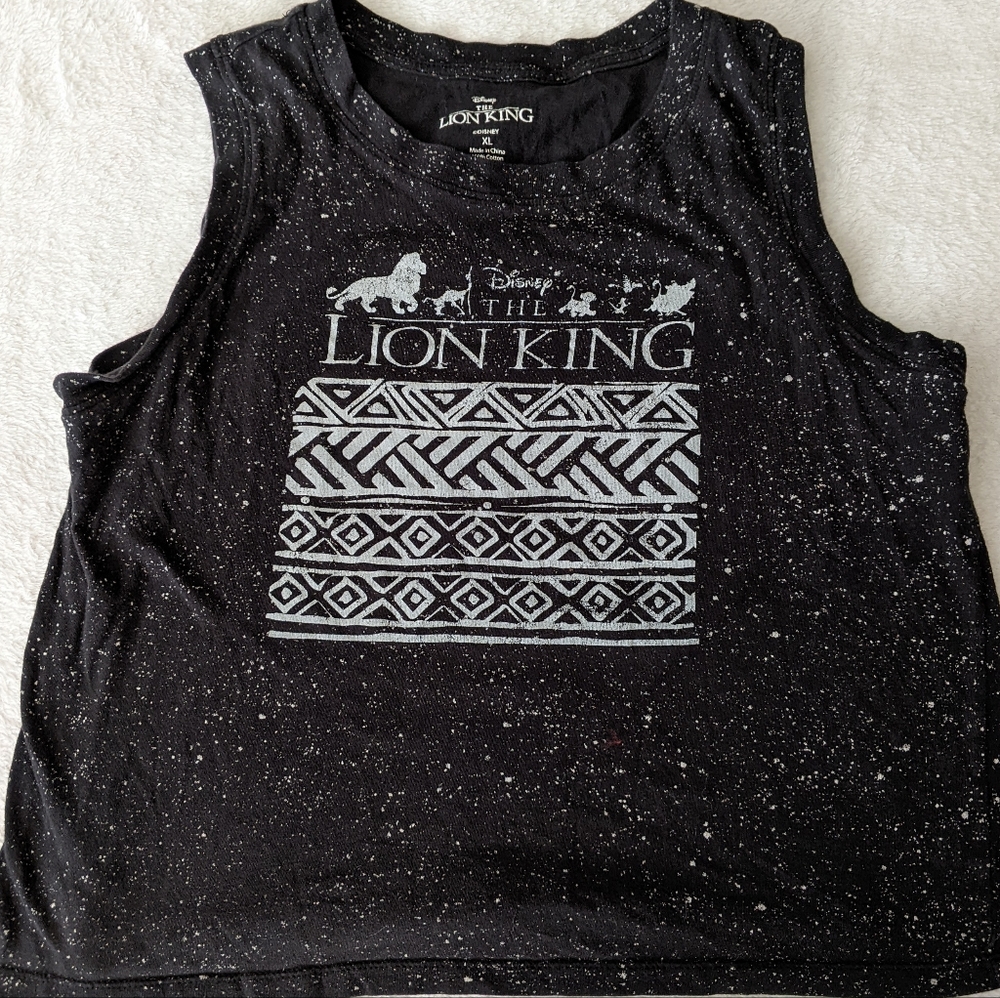 Disney Lion King crop tank top